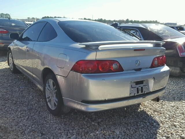 JH4DC54826S012362 - 2006 ACURA RSX SILVER photo 3