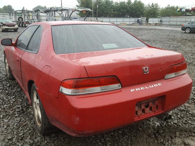 JHMBB6243VC005378 - 1997 HONDA PRELUDE RED photo 3