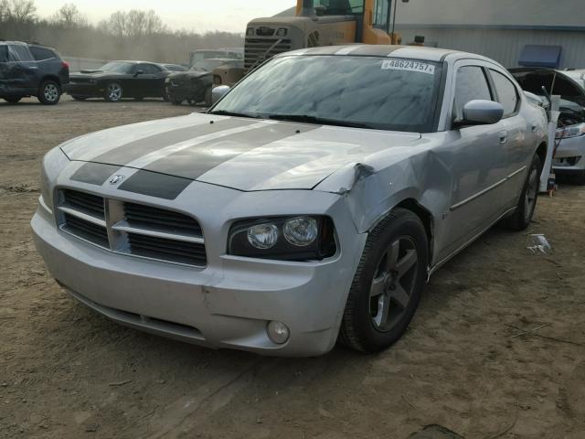 2B3CA3CV0AH245009 - 2010 DODGE CHARGER SX SILVER photo 2