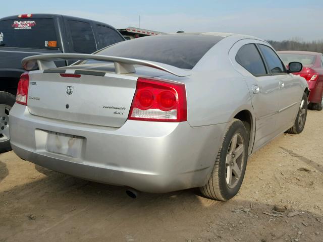 2B3CA3CV0AH245009 - 2010 DODGE CHARGER SX SILVER photo 4