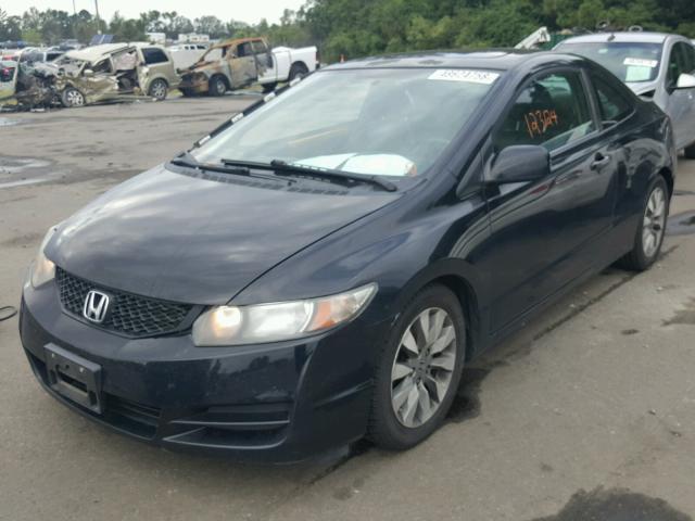 2HGFG1B93AH529349 - 2010 HONDA CIVIC EXL 黑色 照片 2