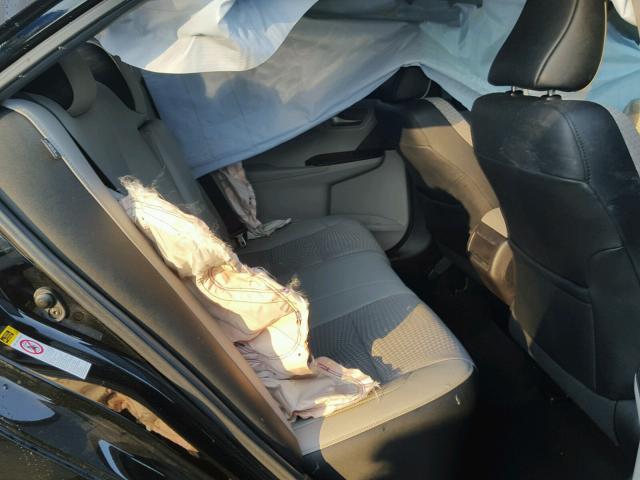 4T1BF1FK1FU889586 - 2015 TOYOTA CAMRY LE შავი ფოტო 6