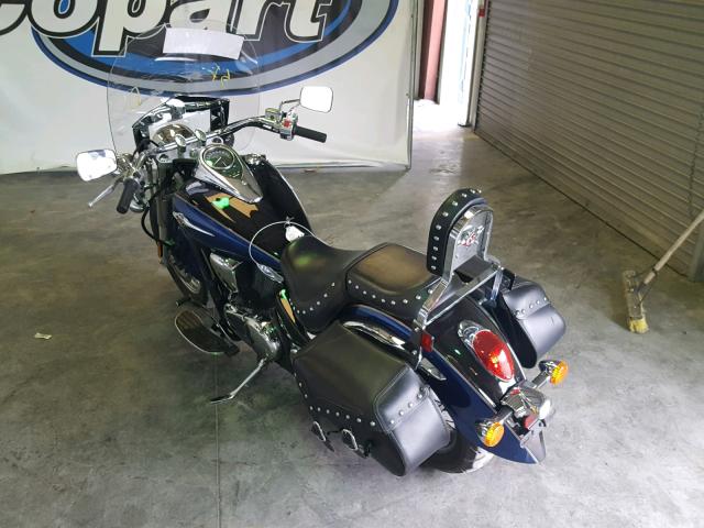 JKAVN2D109A031949 - 2009 KAWASAKI VN900 D BLUE photo 3