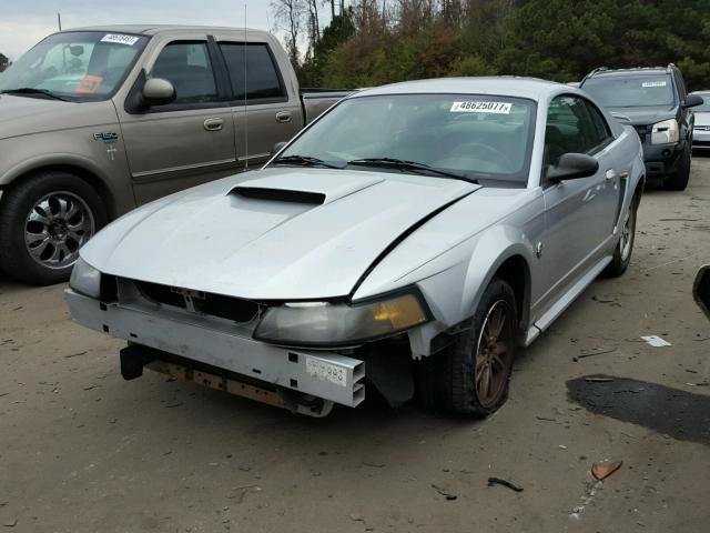 1FAFP40674F189854 - 2004 FORD MUSTANG SILVER photo 2
