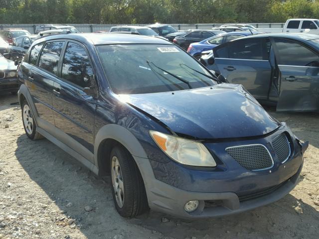 5Y2SL63895Z453458 - 2005 PONTIAC VIBE BLUE photo 1