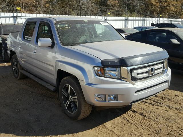 5FPYK1F75CB456130 - 2012 HONDA RIDGELINE SILVER photo 1