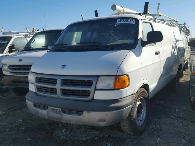 2B7LB31Z5XK518782 - 1999 DODGE RAM VAN B3 WHITE photo 2