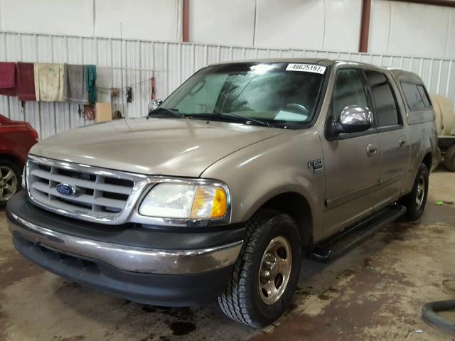 1FTRW07662KD37103 - 2002 FORD F150 SUPER TAN photo 2