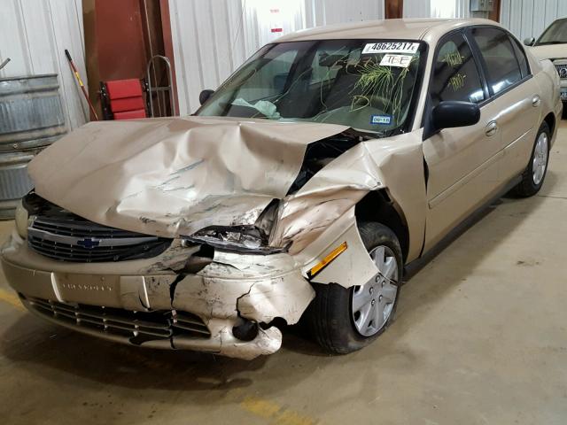 1G1ND52J83M545947 - 2003 CHEVROLET MALIBU TAN photo 2