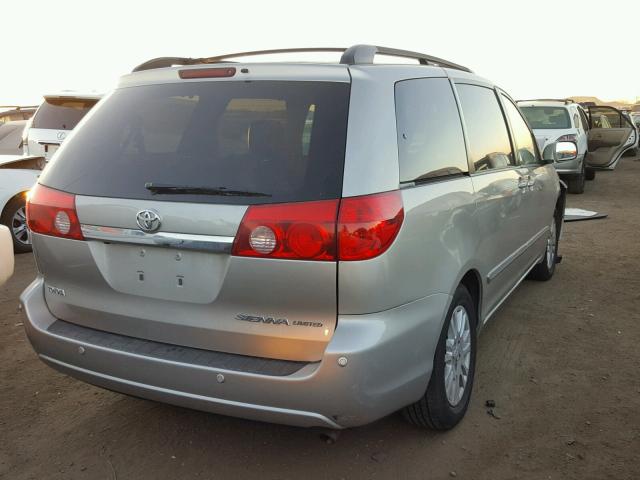 5TDZK22C47S039511 - 2007 TOYOTA SIENNA XLE SILVER photo 4