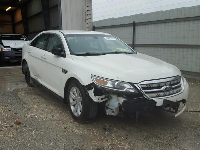 1FAHP2DW6BG124105 - 2011 FORD TAURUS SE WHITE photo 1