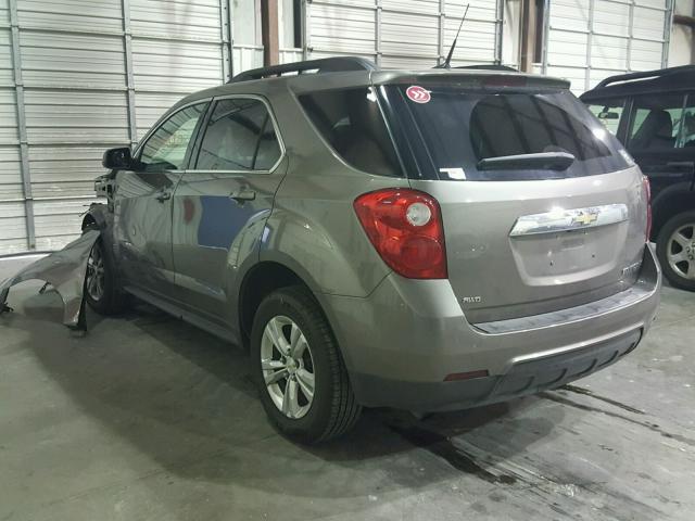 2CNFLEEC2B6359616 - 2011 CHEVROLET EQUINOX LT TAN photo 3