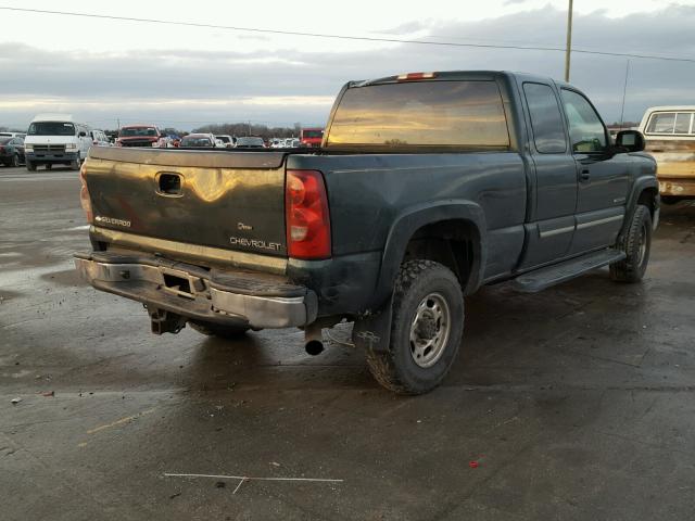 1GCHC29U73E155969 - 2003 CHEVROLET SILVERADO GREEN photo 4