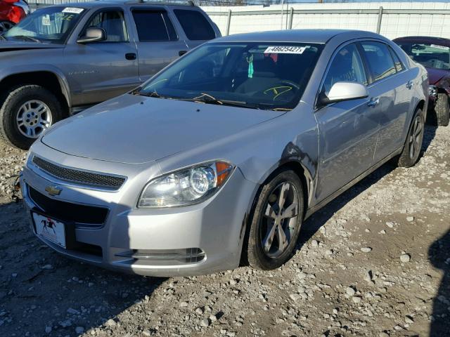 1G1ZC5EU8CF337856 - 2012 CHEVROLET MALIBU 1LT 银色 照片 2