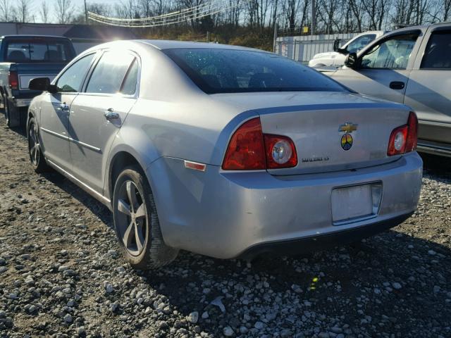 1G1ZC5EU8CF337856 - 2012 CHEVROLET MALIBU 1LT SILVER photo 3