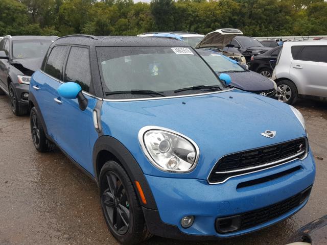 WMWZC3C57GWT10738 - 2016 MINI COOPER S C BLUE photo 1