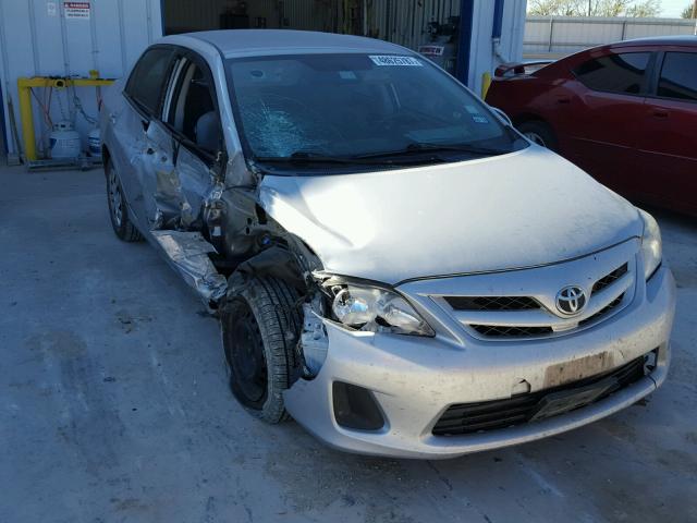 2T1BU4EE4BC640732 - 2011 TOYOTA COROLLA BA SILVER photo 1