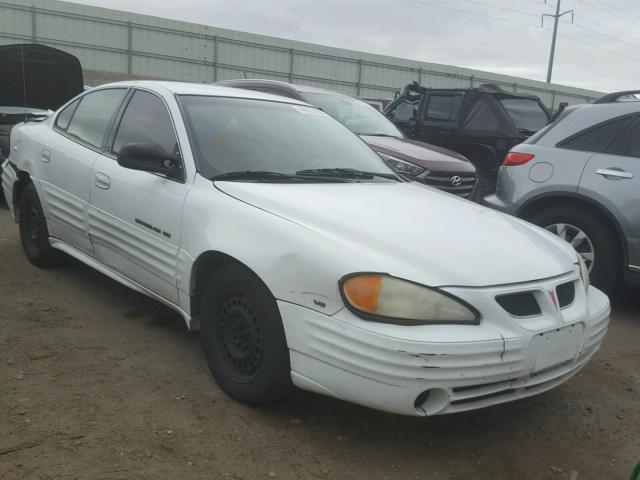1G2NF52E21M596463 - 2001 PONTIAC GRAND AM S WHITE photo 1