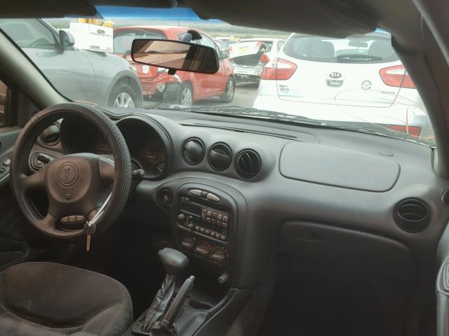 1G2NF52E21M596463 - 2001 PONTIAC GRAND AM S WHITE photo 9