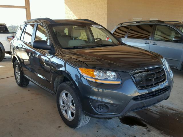 5NMSG3AB7AH369820 - 2010 HYUNDAI SANTA FE G GRAY photo 1