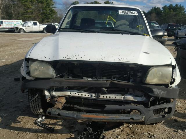 5TENL42N04Z330594 - 2004 TOYOTA TACOMA WHITE photo 9