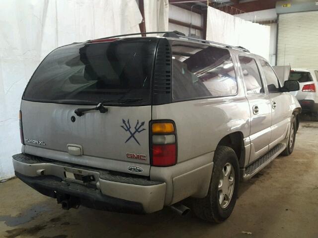 1GKFK66U35J189606 - 2005 GMC YUKON XL D SILVER photo 4