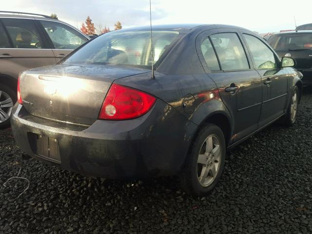 1G1AT58H197282651 - 2009 CHEVROLET COBALT LT CHARCOAL photo 4