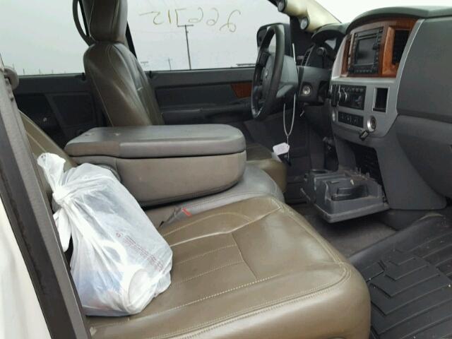 3D7KS28C46G120102 - 2006 DODGE RAM 2500 S WHITE photo 5