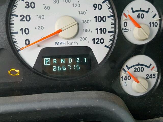 3D7KS28C46G120102 - 2006 DODGE RAM 2500 S WHITE photo 8