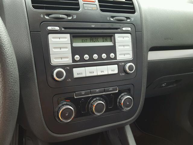 3VWJX7AJ2AM014526 - 2010 VOLKSWAGEN JETTA S 黑色 照片 9