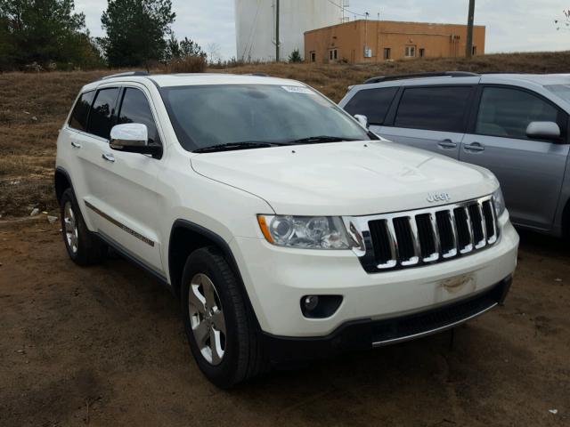 1C4RJEBG8CC237821 - 2012 JEEP GRAND CHER WHITE photo 1