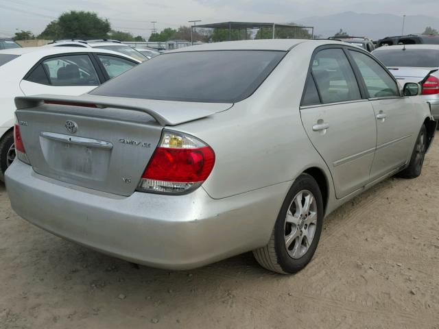 4T1BF30K45U098522 - 2005 TOYOTA CAMRY LE SILVER photo 4