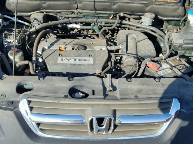 JHLRD78852C047964 - 2002 HONDA CR-V EX GREEN photo 7