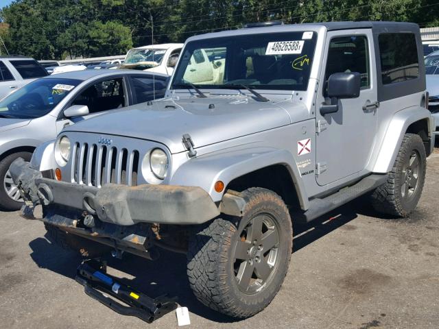 1J4FA54127L163467 - 2007 JEEP WRANGLER S Gümüş foto 2