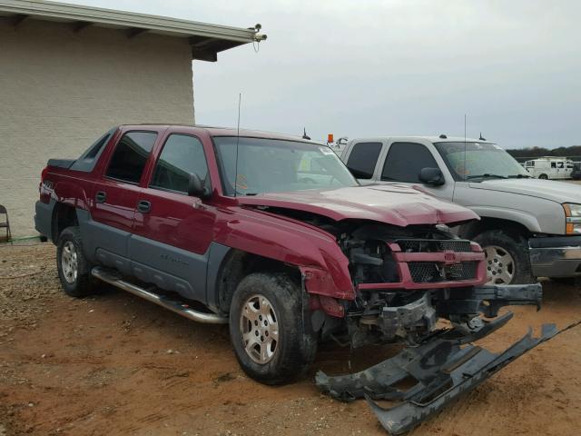 3GNEK12Z55G245842 - 2005 CHEVROLET AVALANCHE BURGUNDY photo 1