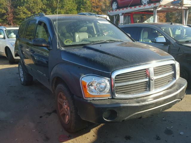 1D4HB48N74F219239 - 2004 DODGE DURANGO SL BLACK photo 1