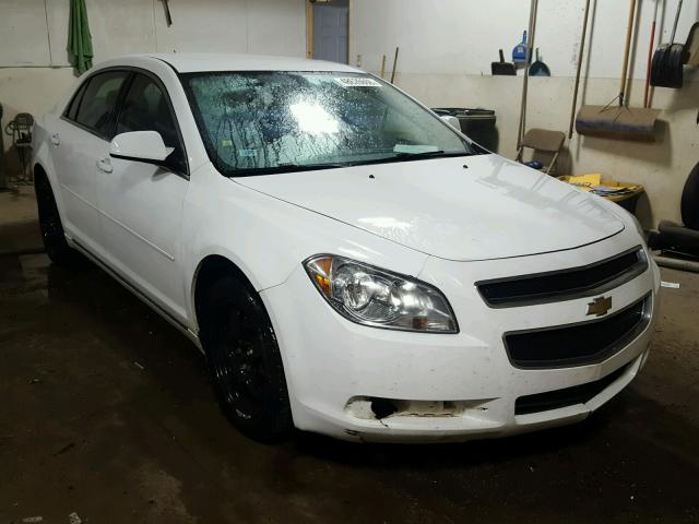 1G1ZC5EB1A4151437 - 2010 CHEVROLET MALIBU 1LT WHITE photo 1
