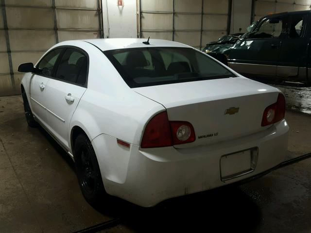 1G1ZC5EB1A4151437 - 2010 CHEVROLET MALIBU 1LT WHITE photo 3