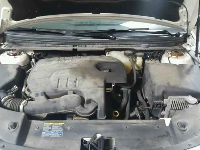 1G1ZC5EB1A4151437 - 2010 CHEVROLET MALIBU 1LT WHITE photo 7