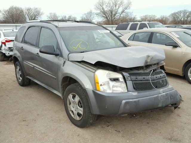 2CNDL13F656170789 - 2005 CHEVROLET EQUINOX LS CHARCOAL photo 1