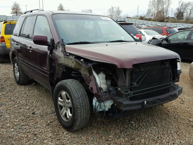 5FNYF18288B040143 - 2008 HONDA PILOT VP PURPLE photo 1