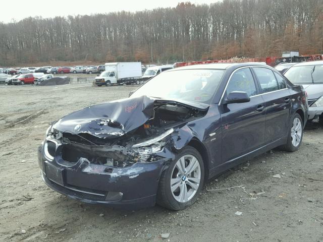 WBANV1C50AC443055 - 2010 BMW 528 XI BLUE photo 2