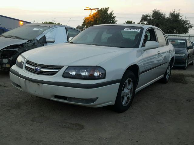 2G1WH52K339364043 - 2003 CHEVROLET IMPALA LS WHITE photo 2