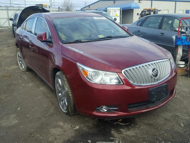 1G4GE5GV8AF303780 - 2010 BUICK LACROSSE C RED photo 1