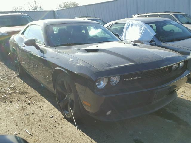 2C3CDYBT8EH196820 - 2014 DODGE CHALLENGER BLACK photo 1