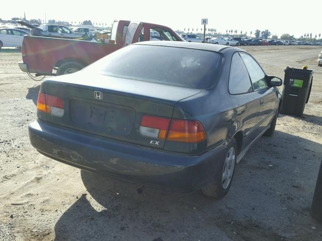 1HGEJ8247WL008669 - 1998 HONDA CIVIC EX GREEN photo 4