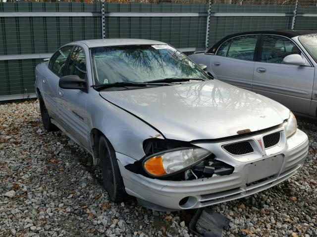 1G2NF52T91M670296 - 2001 PONTIAC GRAND AM S SILVER photo 1