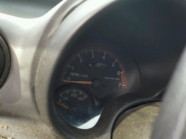 1G2NF52T91M670296 - 2001 PONTIAC GRAND AM S SILVER photo 8