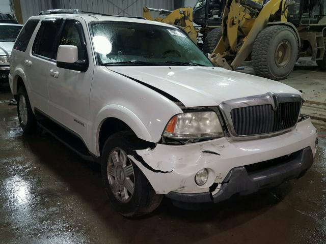 5LMEU78H53ZJ34699 - 2003 LINCOLN AVIATOR WHITE photo 1