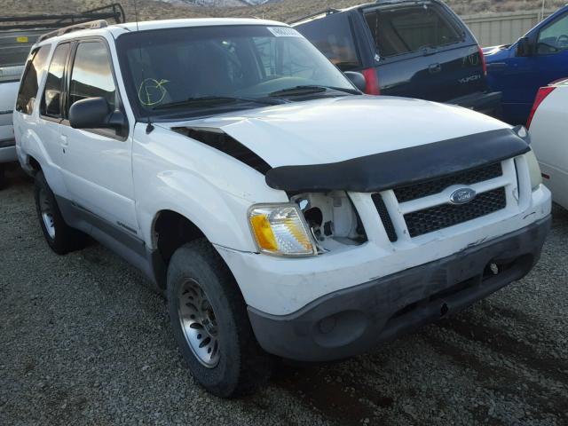 1FMYU70E11UC09233 - 2001 FORD EXPLORER S WHITE photo 1